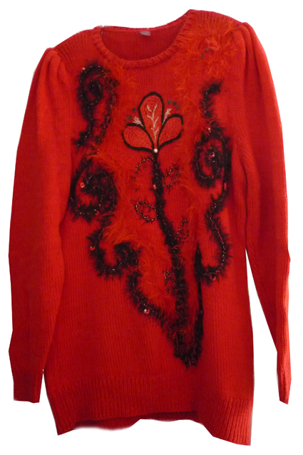 Pull robe brodé 5€